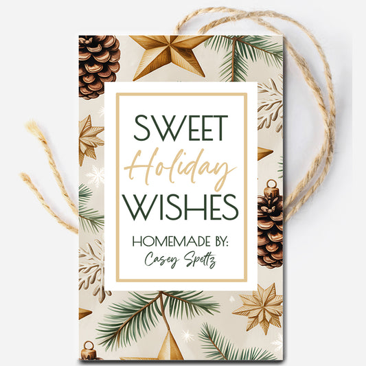 Holiday Wishes Gift Tag