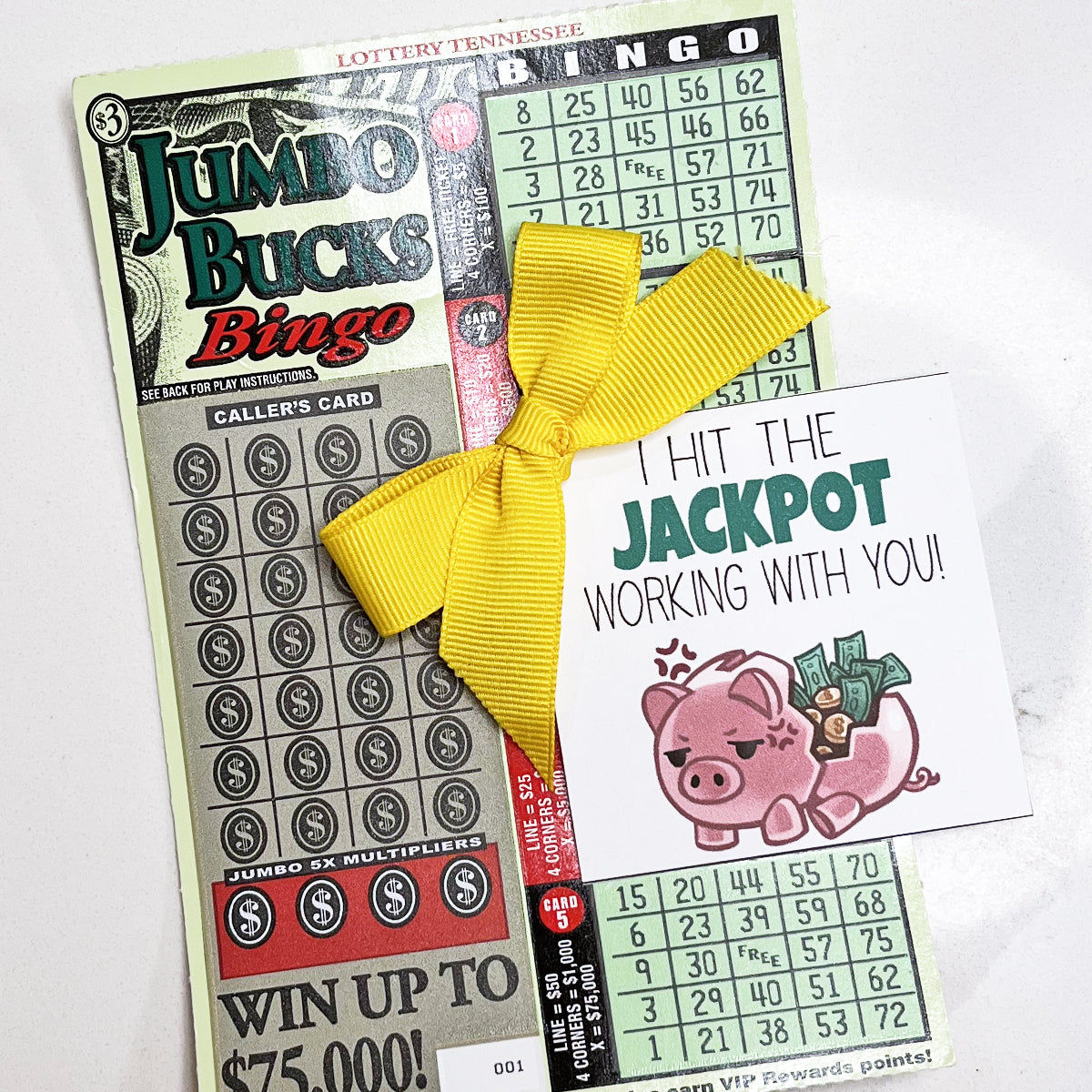 Jackpot Instant Download Tag