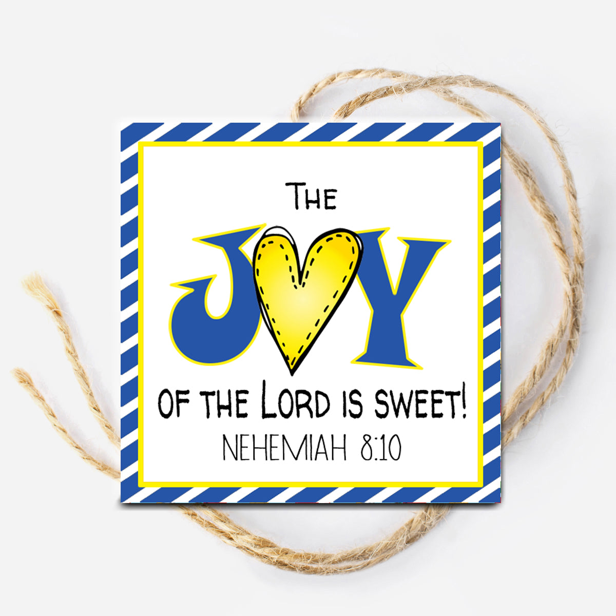The Joy of the Lord is Sweet VBS Instant Download Tag