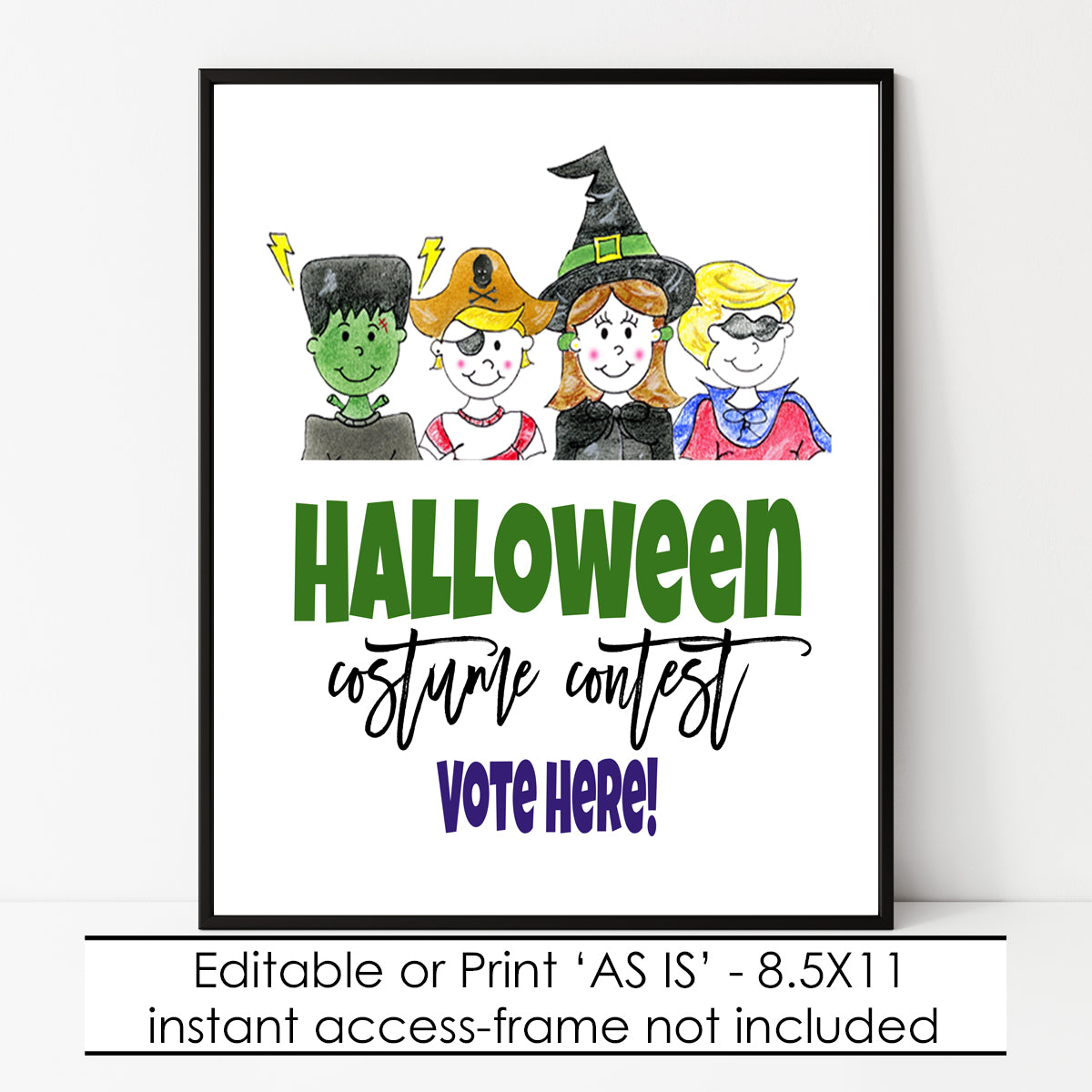 Kids Costume Contest Kit