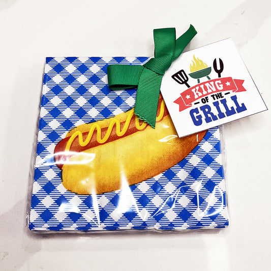 King of the Grill Instant Download Tag