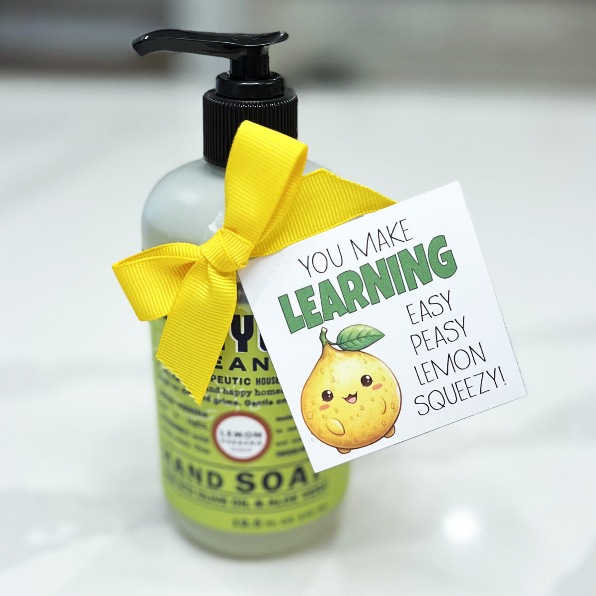 Lemon Learning Instant Download Tag