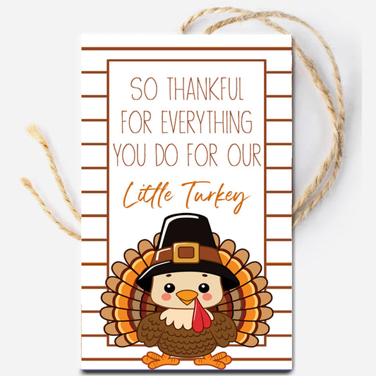 Little Turkey Gift Tag