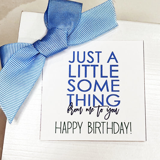 Little Something Birthday Instant Download Tag