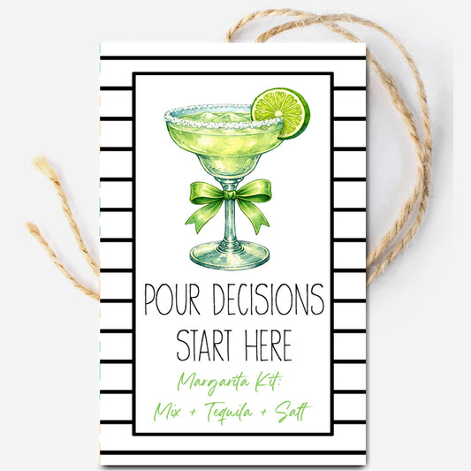 Margarita Kit Instant Download Tag
