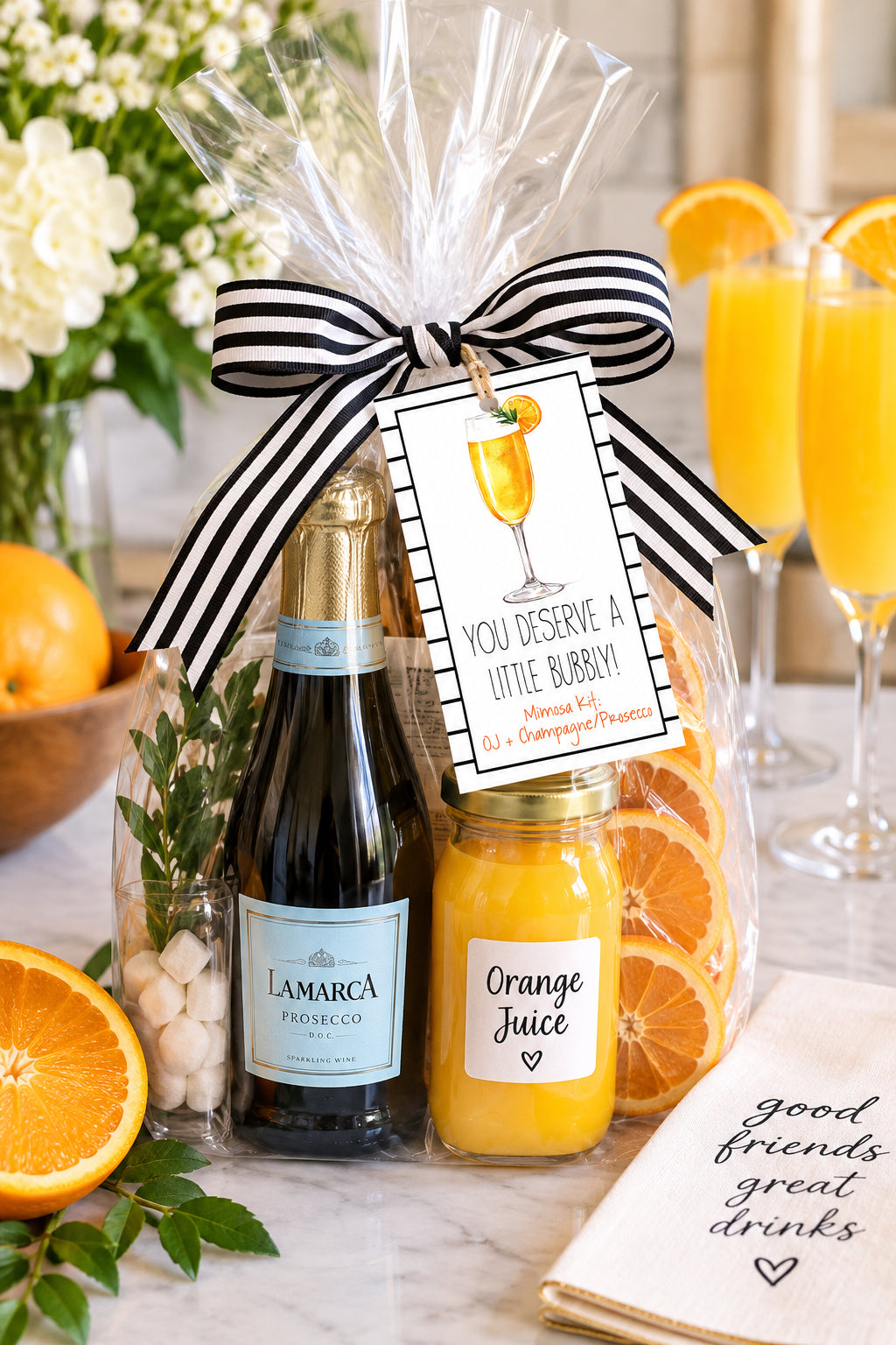 Mimosa Kit Instant Download Tag