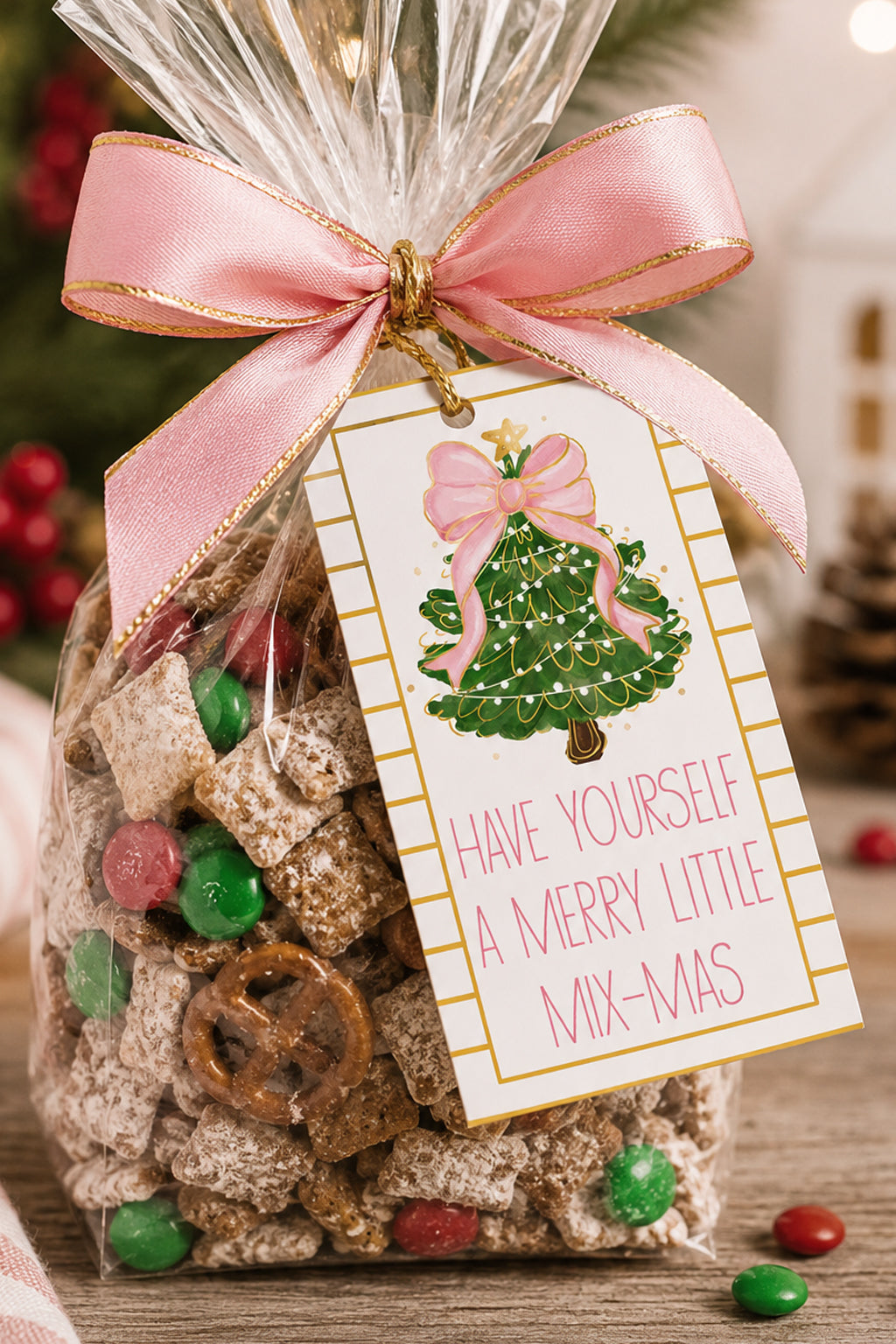 Merry Little Mixmas Instant Download Tag