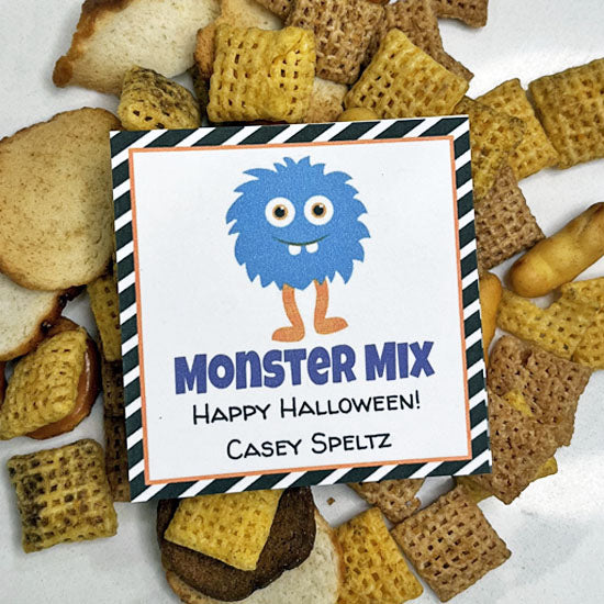 Monster Mix Gift Tag