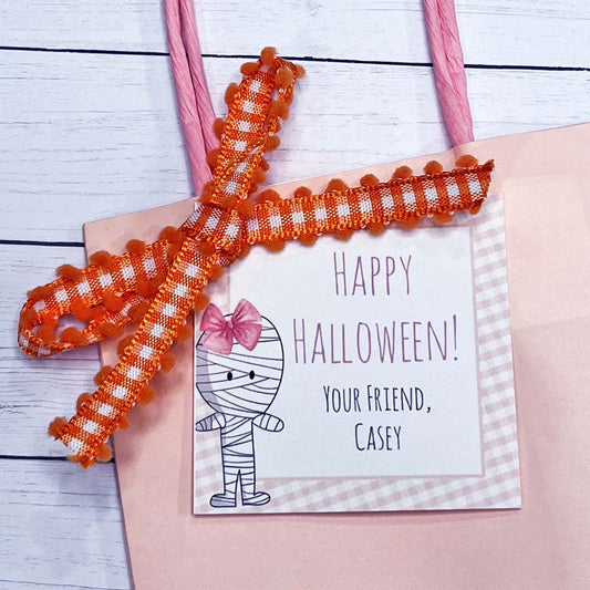 Mummy Girl Gift Tag