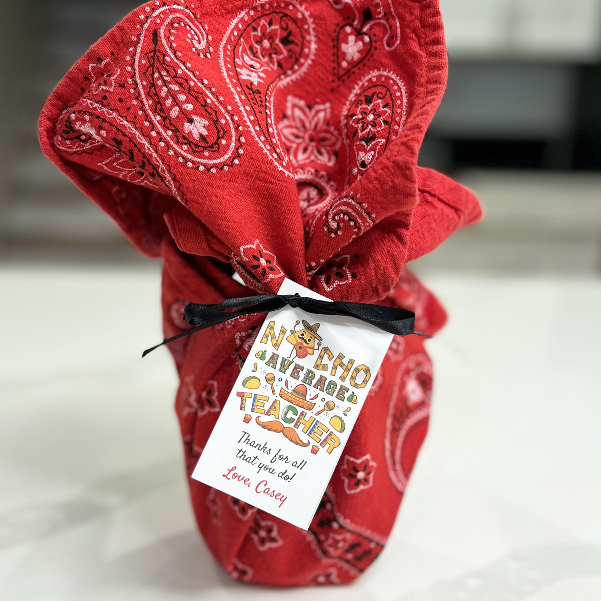 Nacho Average Gift Tag