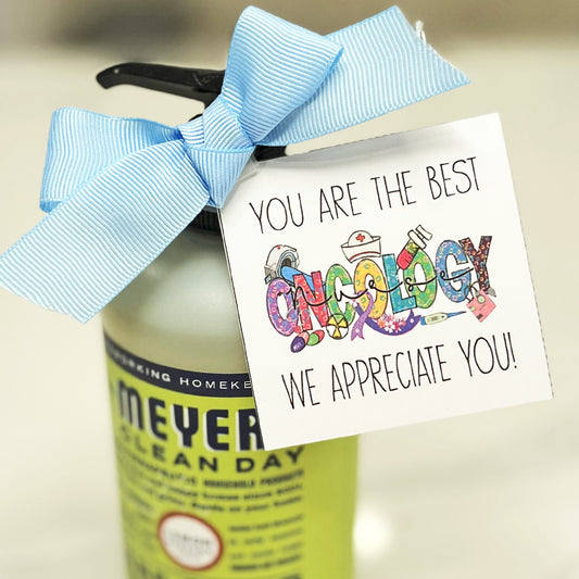 Oncology Nurse Instant Download Tag