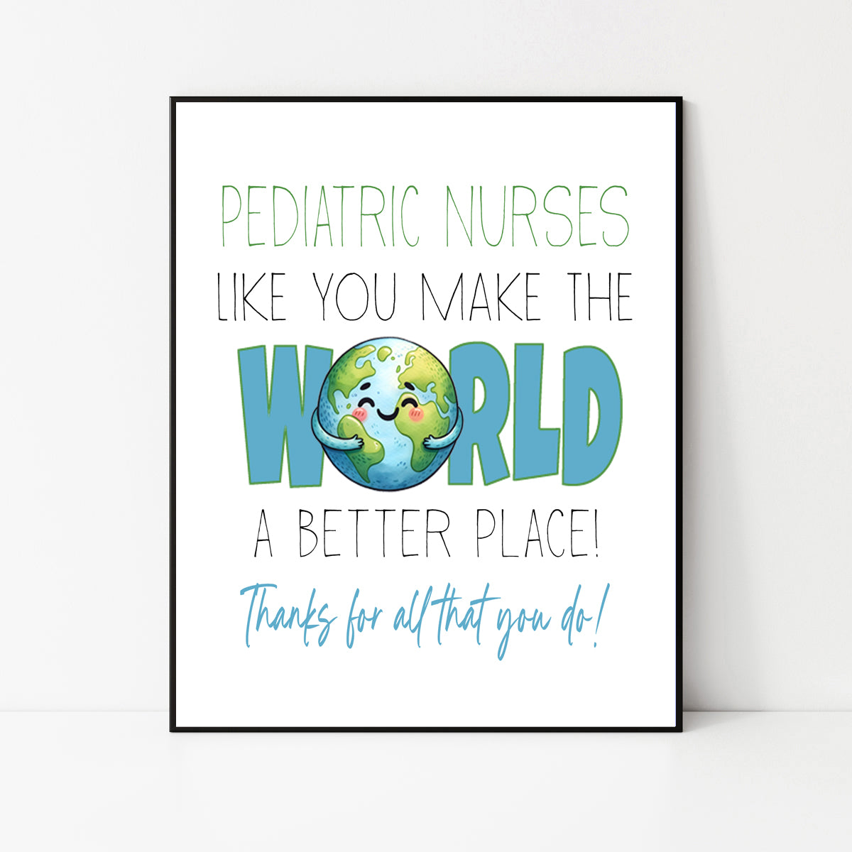 Pediatric Nurse Decor