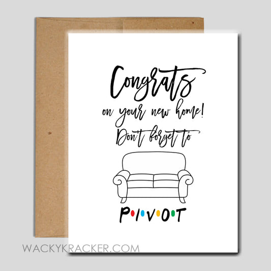 Pivot Greeting Card Instant Download