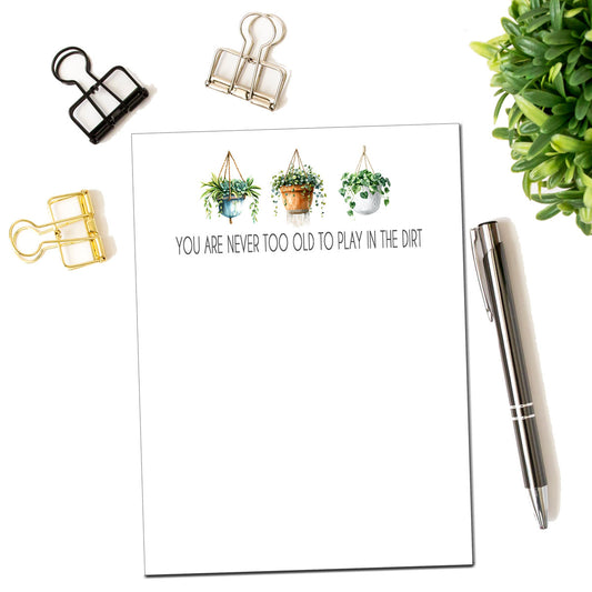 Hanging Plant Notepad