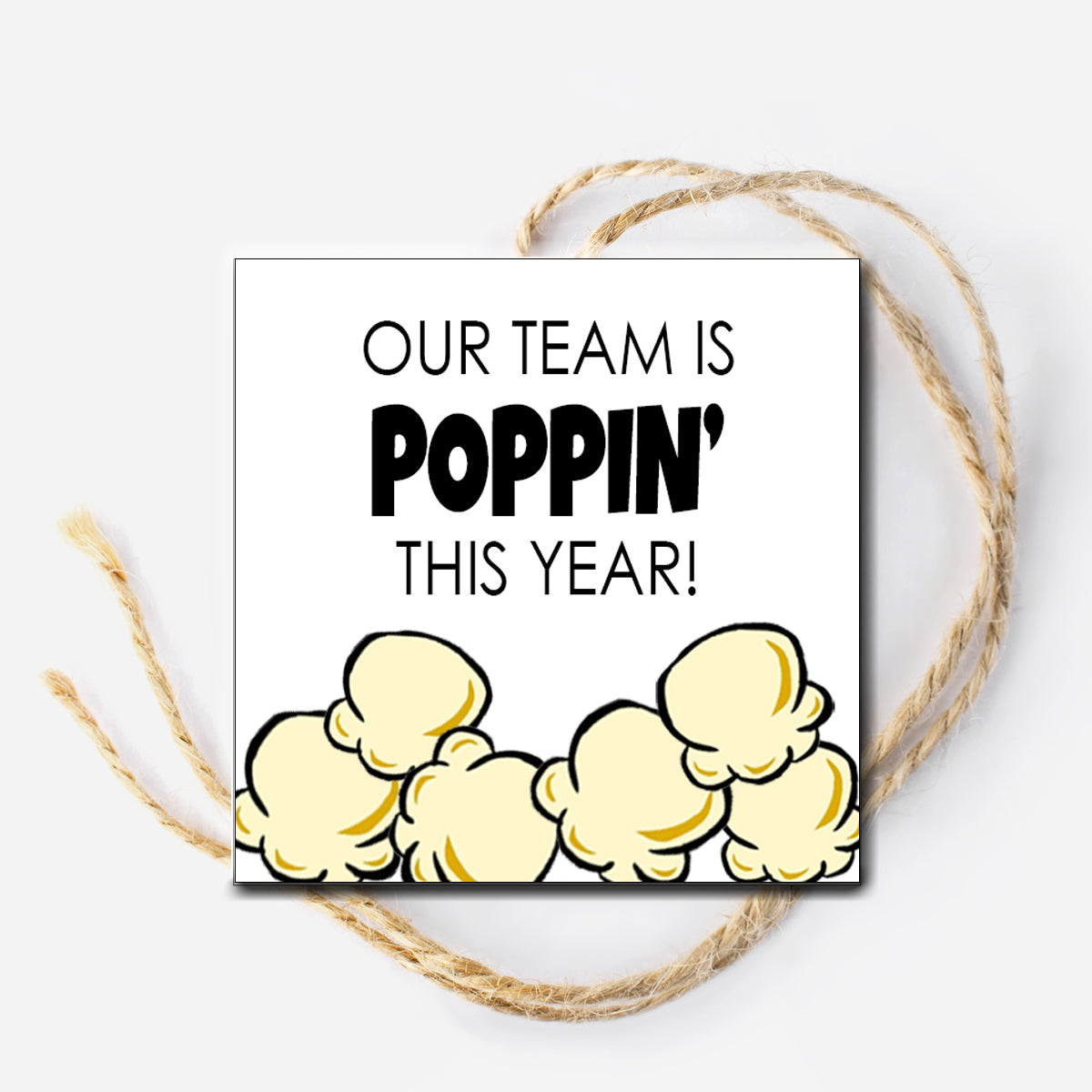 Poppin Team Instant Download Tag