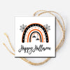 Halloween Rainbow Instant Download Tag