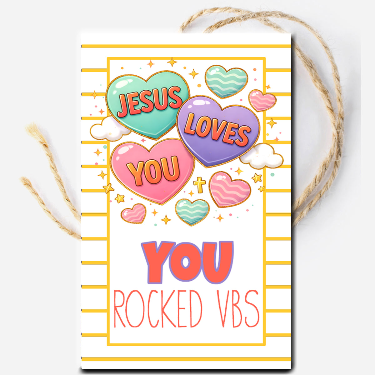 You Rocked VBS Instant Download Tag