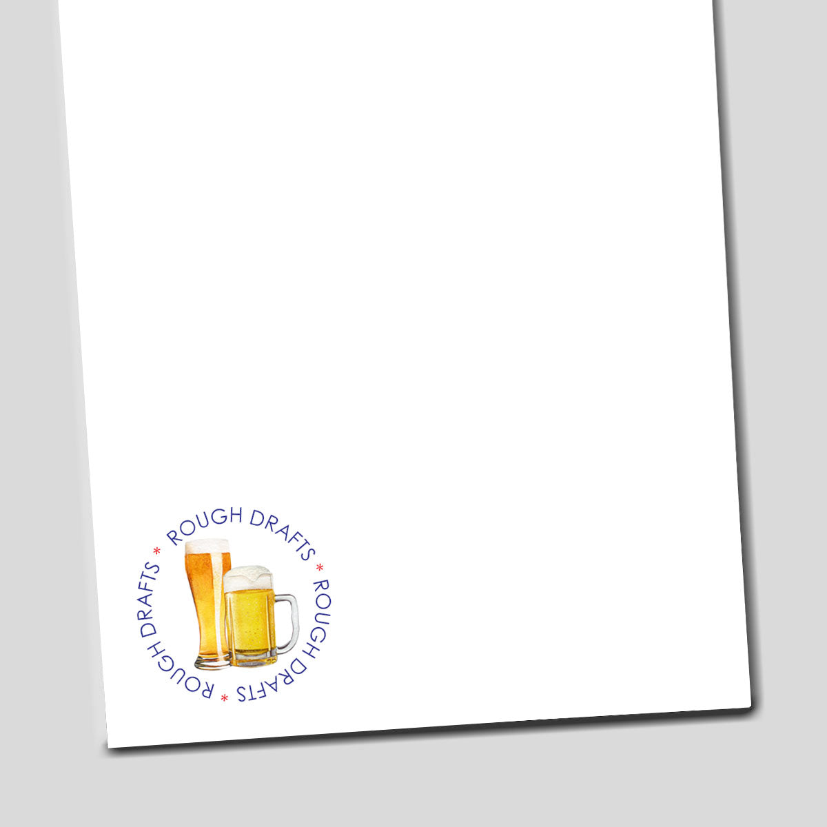Draft Notepad Personalized Rough Draft Notepad – wacky-kracker