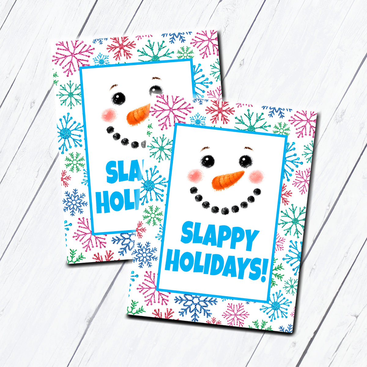 Slappy Holiday Instant Download Tag