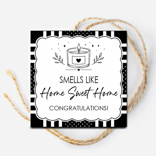 Smells like Home Sweet Home Instant Download Tag