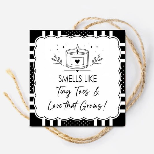 Smells like Tiny Toes & Love that Grows Instant Download Tag
