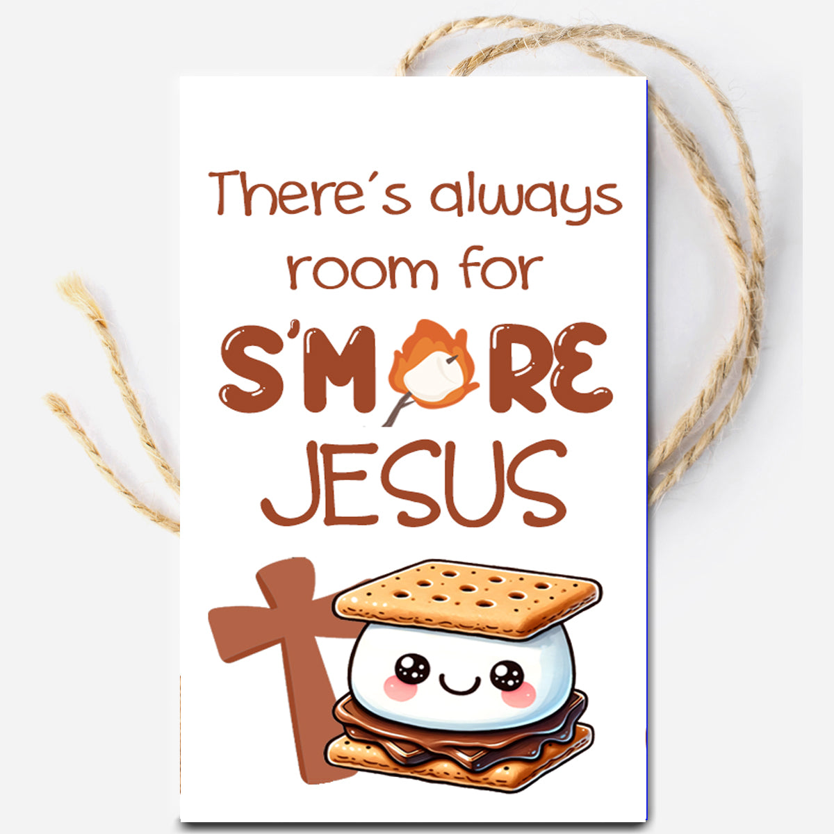 S'more Jesus Instant Download Tag