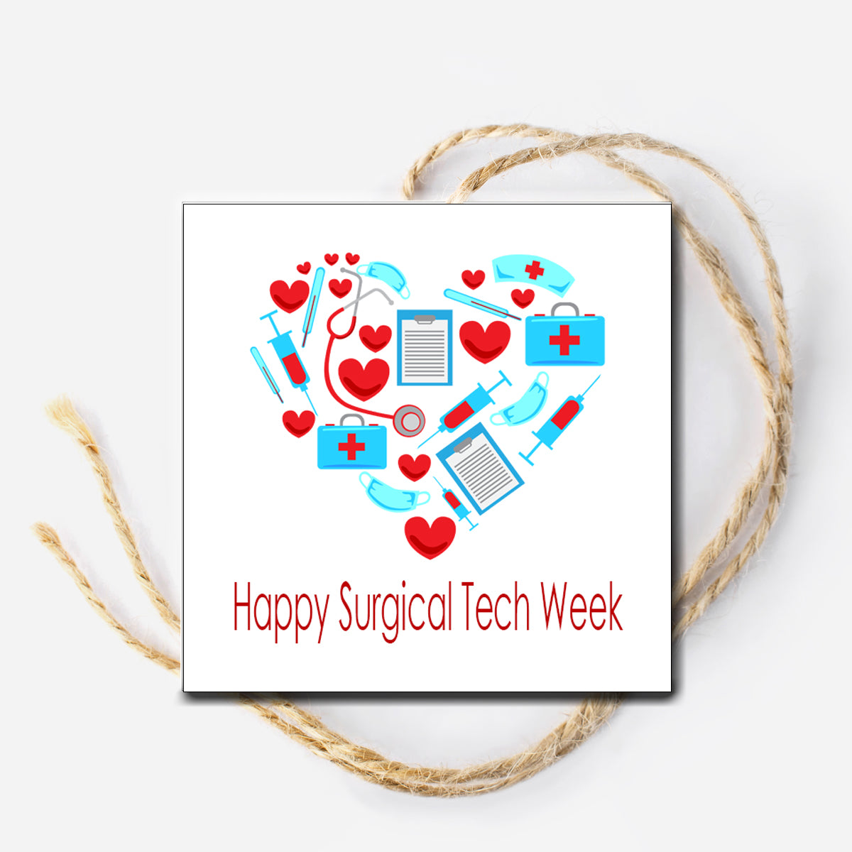 Happy Surgical Tech Week Instant Download Tag