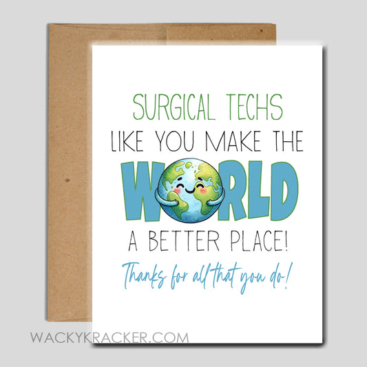 Surgical Technician Greeting Card