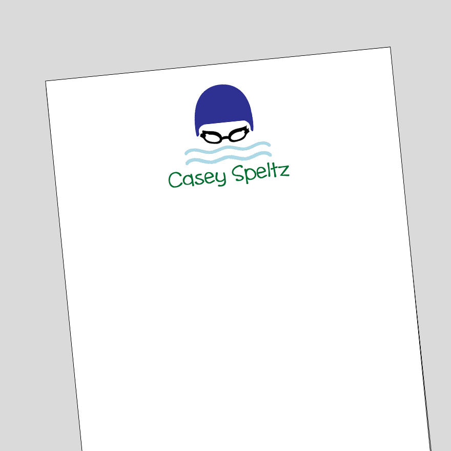 Swimmer Notepad