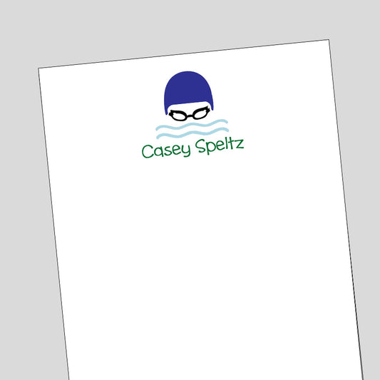 Swimmer Notepad