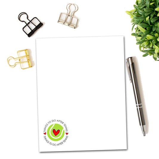 Tennis Ball Notepad