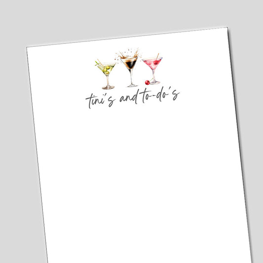Tini's and To Do's Notepad
