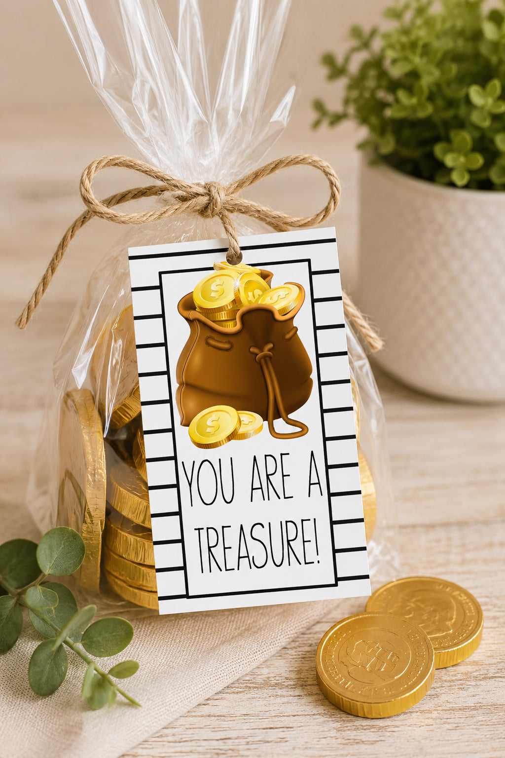 You are a Treasure Instant Download Tag