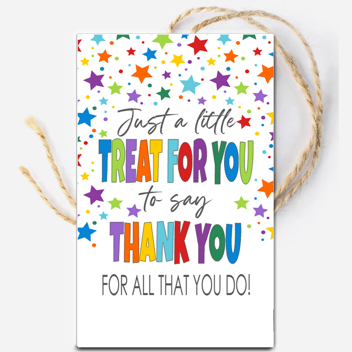 Treat for You Instant Download Tag