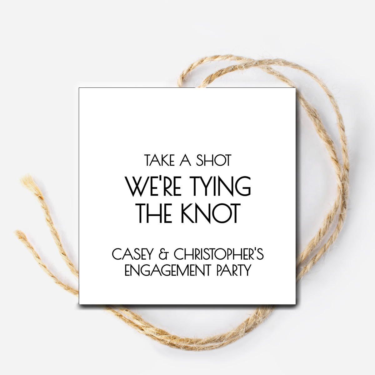 We're Tying the Knot Tag
