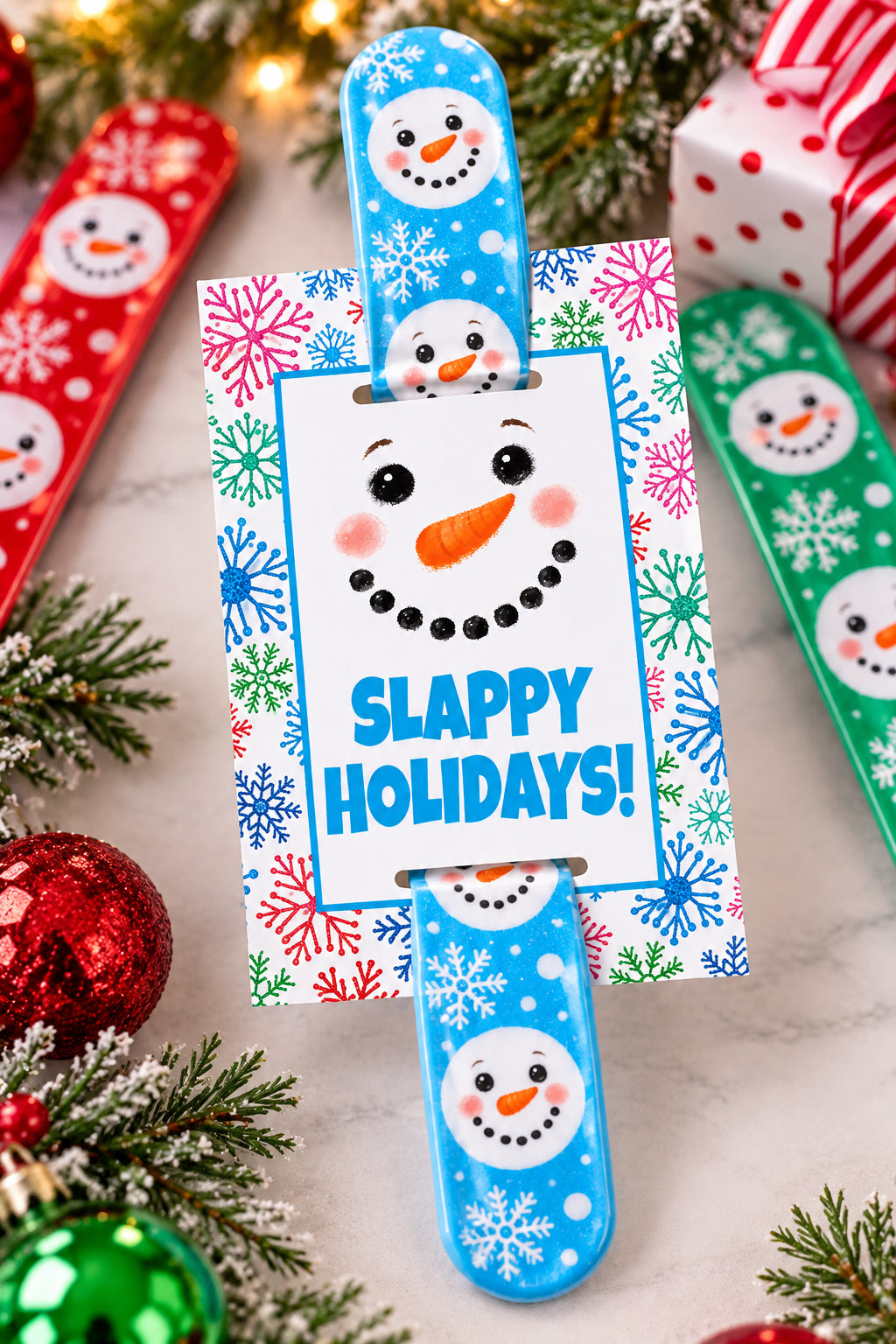 Slappy Holiday Instant Download Tag