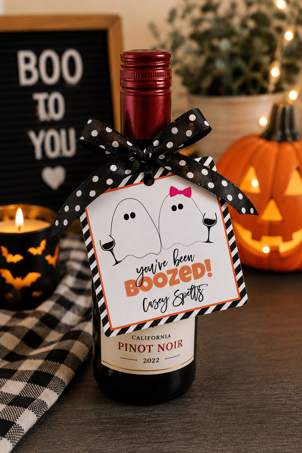 You've Been Boozed Gift Tag