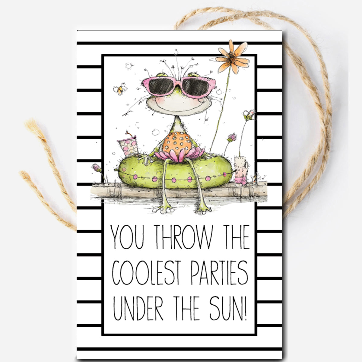 You Throw the Coolest Parties Under the Sun Instant Download Tag