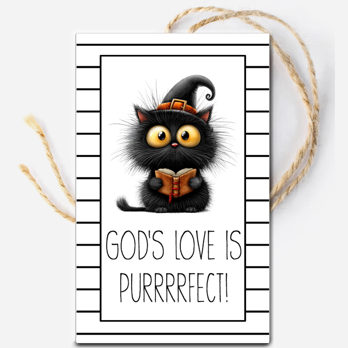 God's Love is Purfect Instant Download Tag