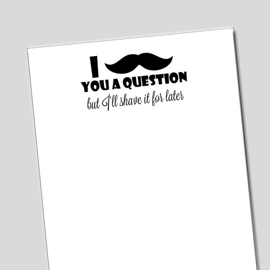 Mustache Notepad