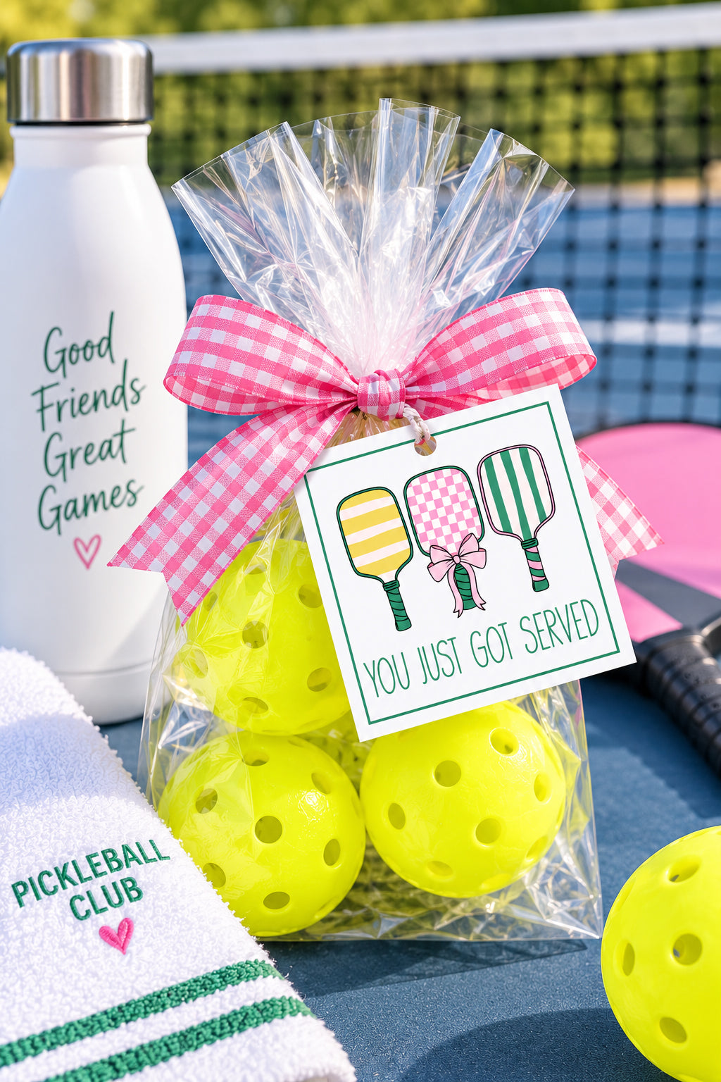You've Been Served Pickleball Instant Download Tag
