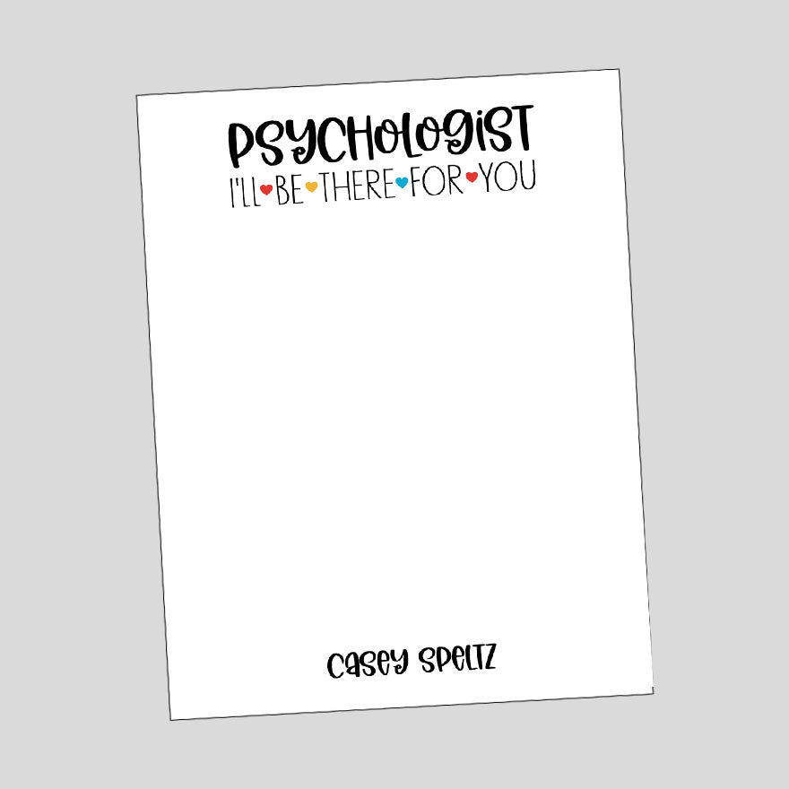 Psychologist Notepad