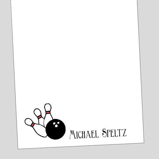 Bowling Notepad