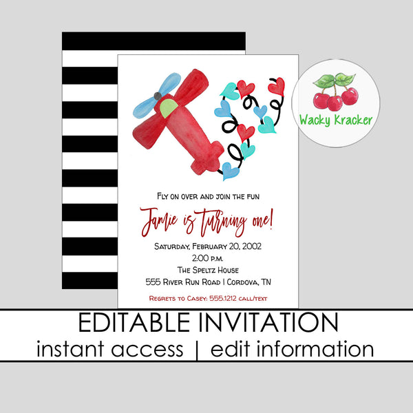 Birthday Invitation Card