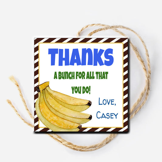 Bananas Gift Tag