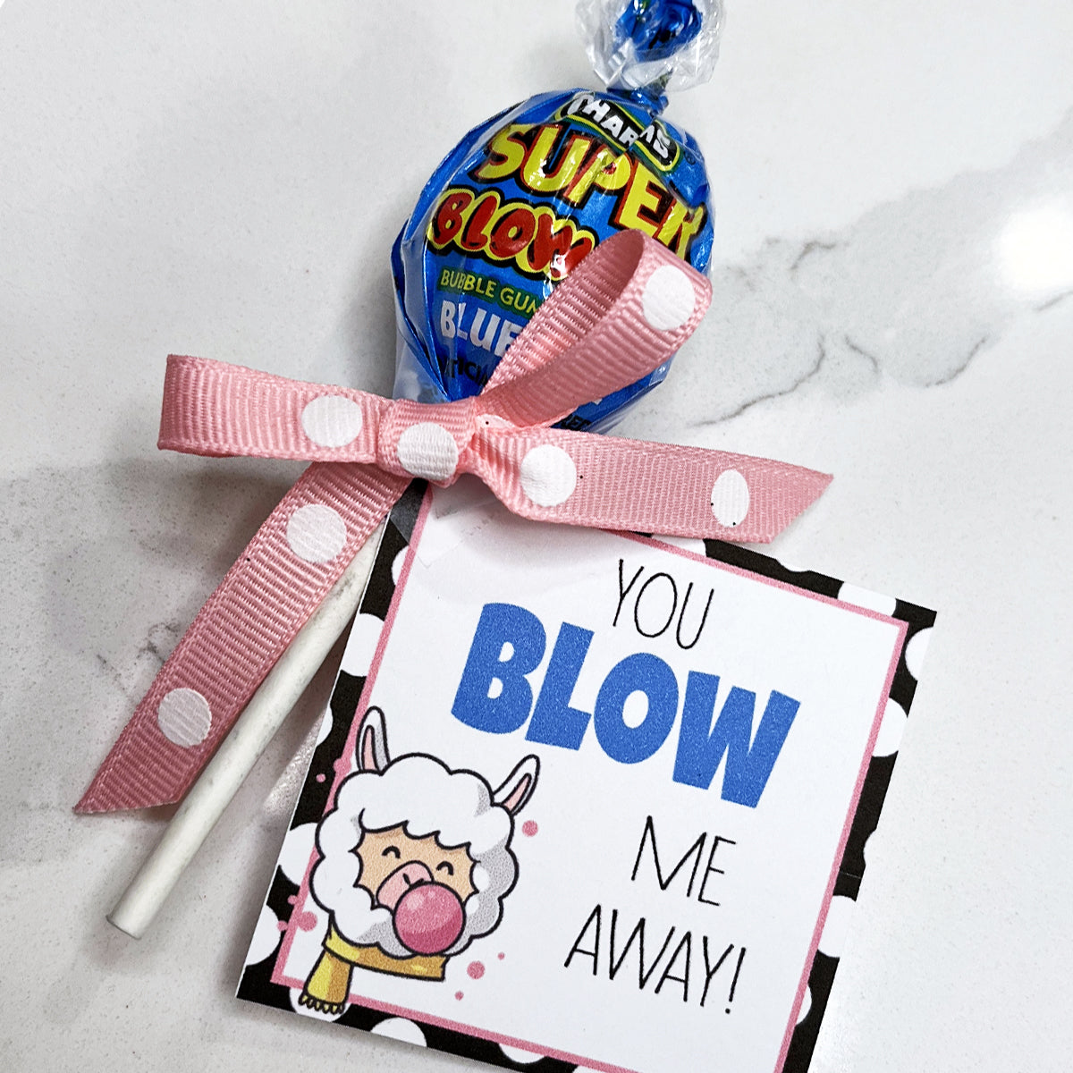 You Blow Me Away Instant Download Tag