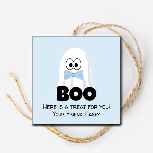 Baby Boy Ghost Gift Tag