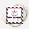 Bow Pumpkin Gift Tag
