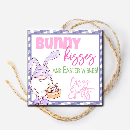 Bunny Kisses Gift Tag