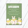 Easter Chick Invitation